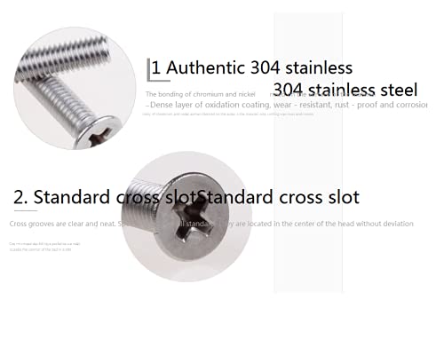 Aexit Vite Autofilettante A Testa Piatta In Acciaio Inossidabile Tipo M4.2x16mm 304 30 Pezzi ID: 744432