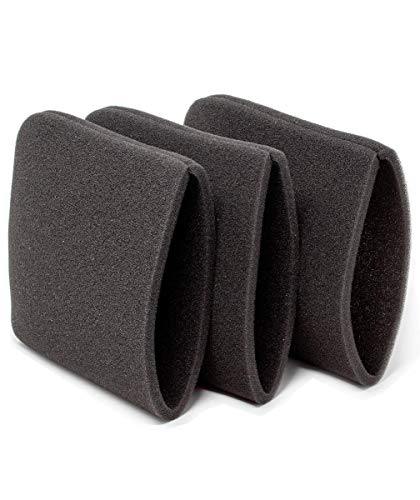 Lot de 3 filtres à eau - En mousse - Pour aspirateur NTS Parkside PNTS 1500 B3 - IAN 104474