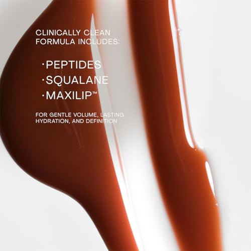 Image of The Outset Lip Oasis Hydrating Lip Balm, Glossy Moisturizing Lip Treatment for Dry, Sensitive Lips, Clean, Vegan & Gluten-Free, Bonfire, 0.3 oz