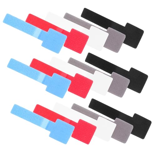 DOITOOL 50 piezas Clips Adhesivos para Cables, Organizadores y Correas Reutilizables para Escritorio miniatura 1