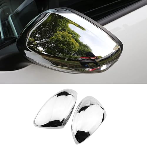 KEAAN 1 Paire Capuchons de Rétroviseur de Voiture pour Peugeot 208 2008 2014-2018,Coque Rétroviseur Latéral Remplacement Gauche Droite Accessoires de...