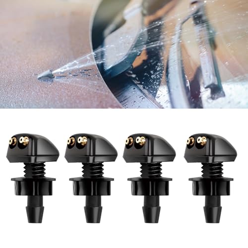 Kit Gettoni Lavavetri Per Auto - 4 Pezzi, Universali, Doppio Foro, Con Guarnizioni - Foto 3