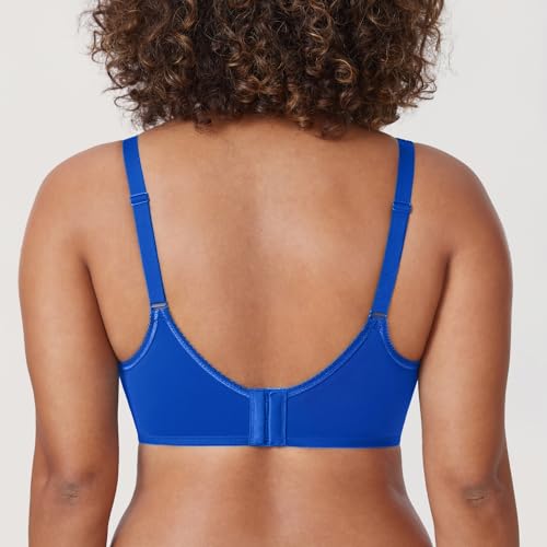Image of DELIMIRA Women's Seamless Tshirt Plus Size Bras | Full Coverage, Underwire, Lightly Lined, Up to F