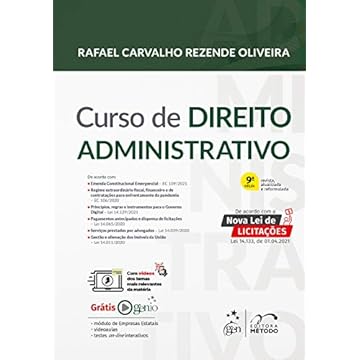 Capa do livro Curso de Direito Administrativo