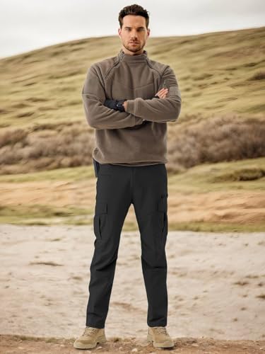 Image of TOPLOT Men's Cargo Pant | Straight Fit Design | Multiple Utility Pockets for Storage | Durable Construction with Comfortable Wear | Functional Everyday Style | Perfect for Casual & Outdoor (5216)