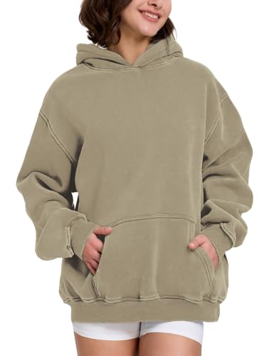 Image of Hatant Oversized Hoodie Sweatshirts for Men Couples Heavyweight Hoodies Pullover Vintage Mens Acid Wash Sweaters Clothes 2026