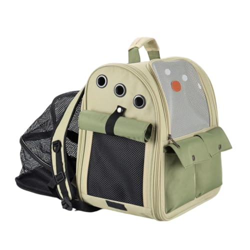 ペット用品 キャリーバッグ ペットリュック ペットバッグ 猫用 犬用 折りたたみ 拡張可能 小型犬 旅行 軽量 防災 通院 避難用 大空間 お出かけ 四季通用 37*23*35cm拡張可能 持ち運び タイプ15 うさぎ 小動物兼用