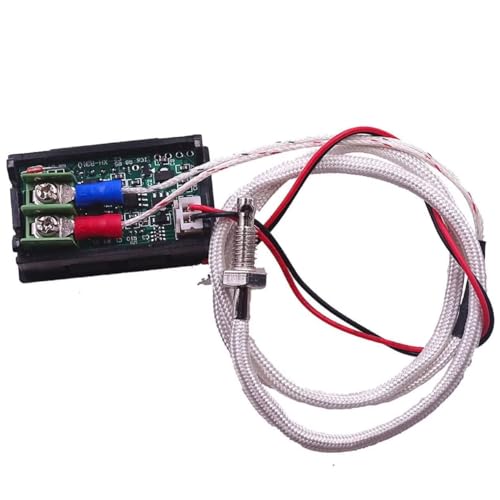 Indicateur digital 12V vert anti surchauffe Fahrenheit LED - 5