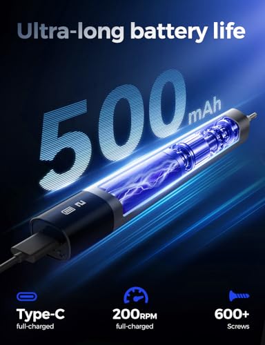 Electric Precision Screwdriver Set, 80 Magnetic Bits - image 8