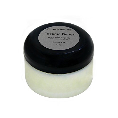 4 Oz Tucuma Organic Butter Refined 100% Pure