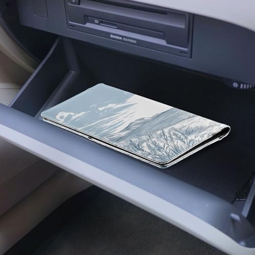 Organizador de Documentos de Cuero Slim miniatura 6
