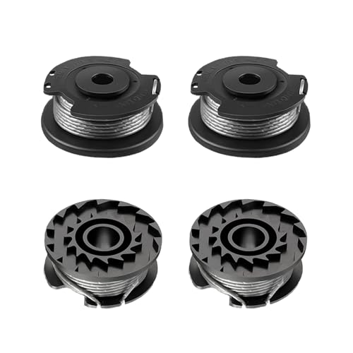 Viilich Bobina di filo per decespugliatore Bosch ART 23 SL/ART 26 SL, bobina di ricambio in nylon (F016800569+F016800385), bobina di filo di ricambio in nylon (diametro 1,65 mm, 4,9 m/16 FT)