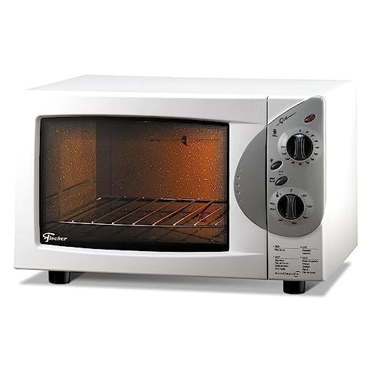 Forno Elétrico Fischer Grill Bancada 44L Branco 220V
