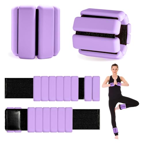 Bracelets lestés poignets et chevilles 900 g pour intensifier le sport sans douleur