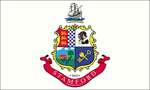 Drapeau de Stamford grand format de qualite superieure avec finitions soignees
