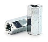 Coupling Nut Zinc Plated - 5/16