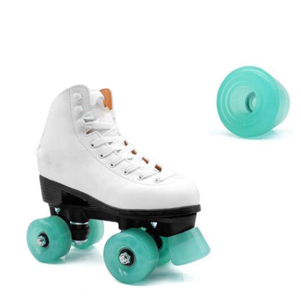 SunniMix 2X Patines de Universales para Patines en Línea, Bloque de s de Ruedas, Tapones de Seguridad Antideslizantes para Patines, Accesorios, Gelatina Verde