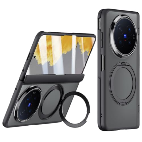 Coque Vivo X Fold6 rigide noire avec protection écran et charnière