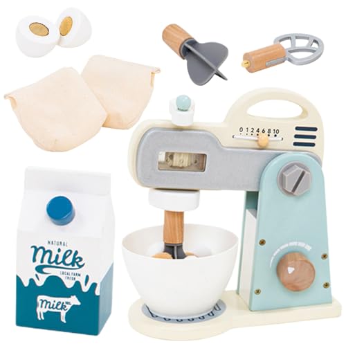 Mezclador de cocina para niños, juego de rol interactivo realista - Batidora y batidora de cocina de juguete para niños, niños en edad preescolar, fiesta y aula