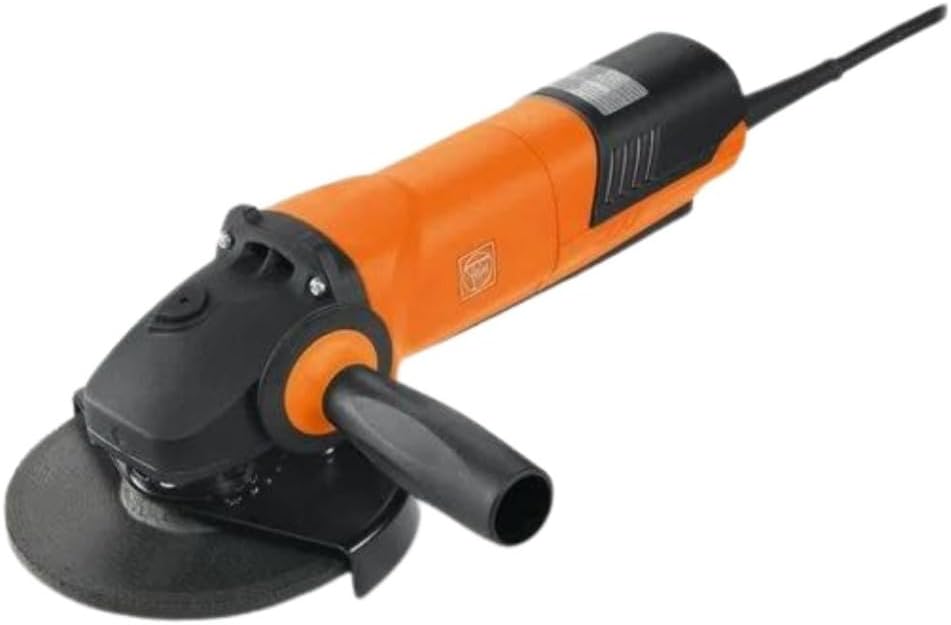 Fein CG 13-150 PDEV Compact Angle Grinder - Ideal for Material Removal, Deburring, Grinding, Cutting - 1260W Motor, 2,500-9,500 RPM - 72226260120