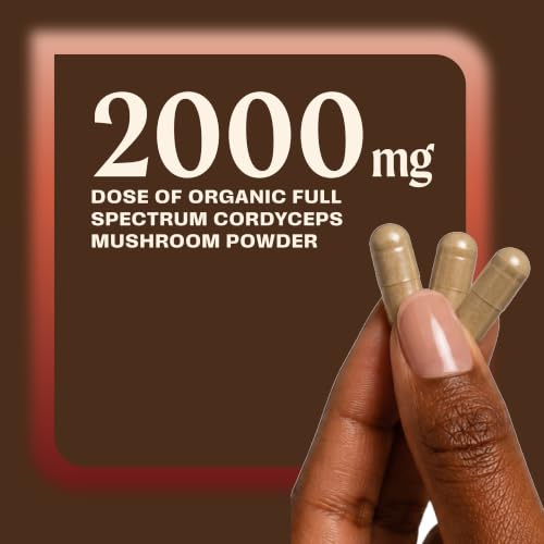OM Mushroom Superfood Cordyceps Capsules