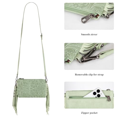 Image of Montana West Western Purse for Women Crossbody Bag Wristlet Clutch Purse