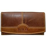 ⭐ Praktische Leder Hand Made Büffelleder Geldbörse für Damen.
