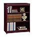 Sandusky Lee BA2R361842-03 Elite Series Radius Edge Welded Bookcase, 18" Length x 42" Height x 36" Width, Burgundy