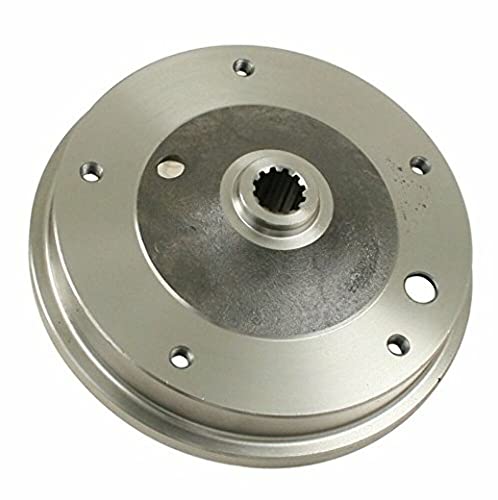 Swing Axle Rear Brake Drum, 5 on 205mm, Beetle & GHIA 58-67, Compatible with Dune Buggy