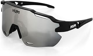 Óculos de Sol Hupi Quiriri Preto - Lente Prata Espelhado