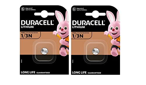 2X Duracell CR 1/3N 2L76 CR11108 Lithium (2 Blister mit je 1 Batterie) 2 Batterien