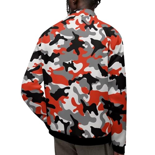 Image of Men's Lightweight Jackets Casual Full Zip Fleece Jacket Men Coats Fashion Long Sleeve Sweatshirt