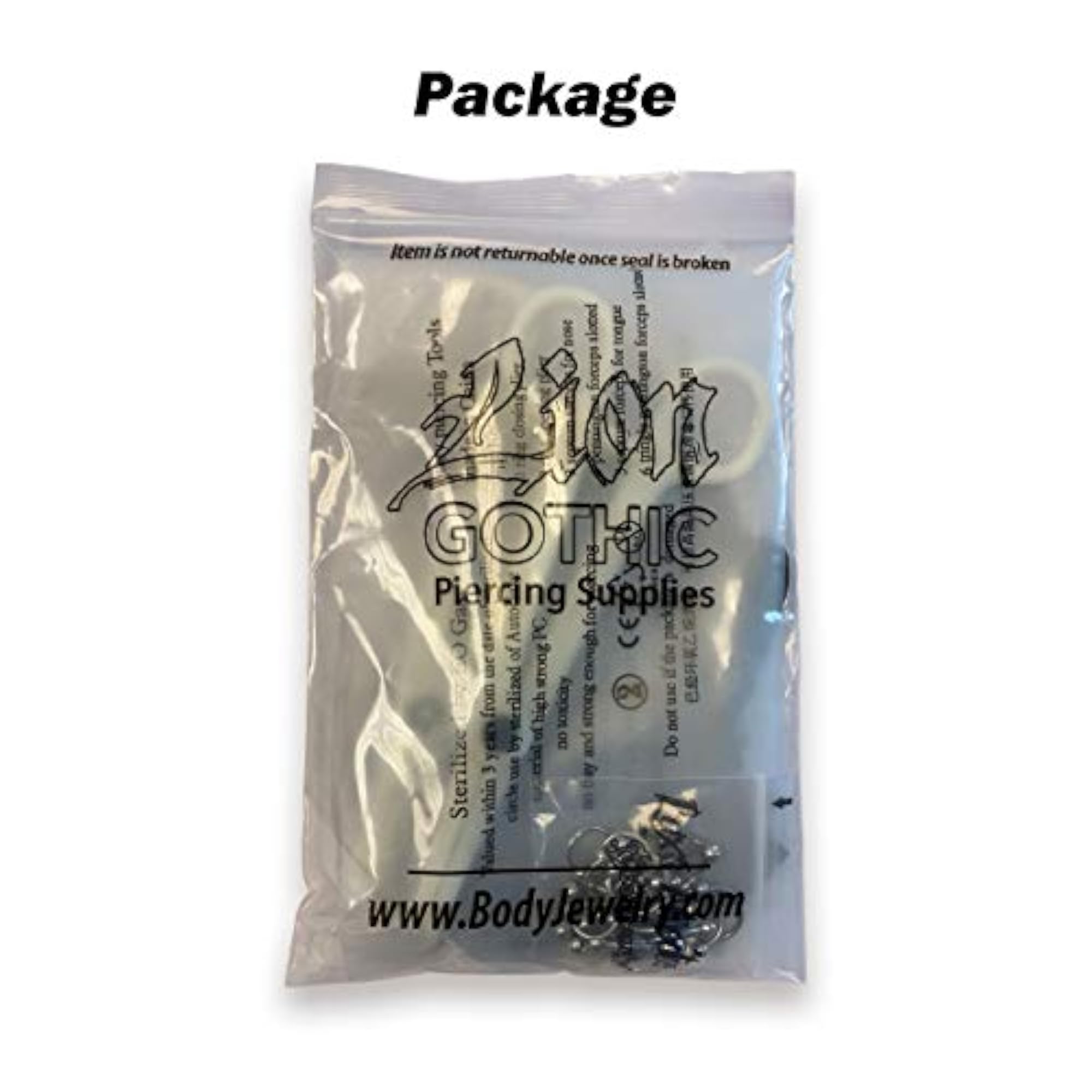 14G Body Piercing Kit for Various Piercings