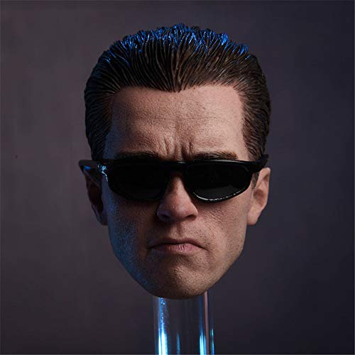 VUSLB Figura masculina de 1/6 a escala, esculpir la cabeza de la cabeza para hombre de 30,5 cm, cabeza de muñeca para figura de acción de 30,5 cm / HS015 (B)