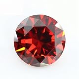 5A Piedra de circonio cúbico Multicolor Forma redonda Corte brillante Piedras CZ sueltas Cuentas de gemas sintéticas para joyería 0,8~12 mm AAAAA-granate-1.5 mm 100 piezas