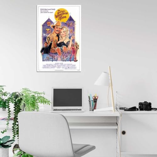 Avantica S524127 The Best Little Whorehouse In Texas 1982 Movie Film Wall Art Print For Theater Movie Night Room Decor 18X24 Poster thumb #3