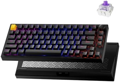 LEMOKEY P1 HE 75% Wireless Custom Mechanical Gaming Keyboard with...