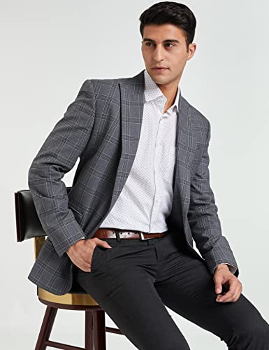 Image of Diverse Men's Cotton Printed Full Sleeve Regular Formal Shirt