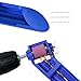 Portable Drill Bit Sharpener Tool, Diamond Grinding Wheel, 2-12.5mm Width Range, Blue