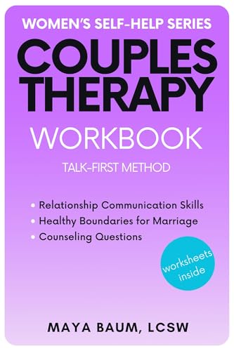 Couples Therapy Workbook: Relationship Communication Skills, Counseling Questions and Healthy