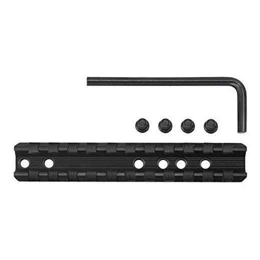 Gotical Marlin Rifle Tactical Pre-Drilled Weaver Picatinny Scope Sight Rail Mount Heavy Duty Attach scopes, Sights, Optics, flashlights, Scope Rings etc (Rail Only)