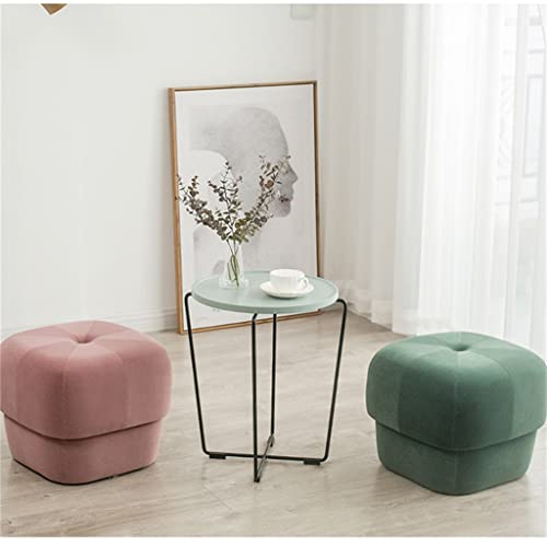 Tabourets à Langer Ronds en Tissu pour Canapés et Petits Espaces Cosy - 6