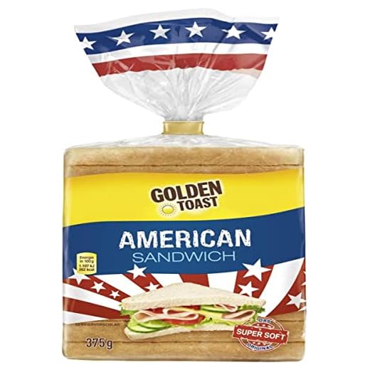 Golden Toast American Sandwich Bread, 375 g