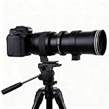 Andoer 420-800mm f/ 8.3 Manual Telephoto Zoom Lens for Canon EOS Rebel SL2 SL1 T3 T3i T4i T5 T5i T6 T6i T6s T7 T7i 4000D 6D 7D 60D 70D 77D 80D 5D II/III/IV 550D 650D