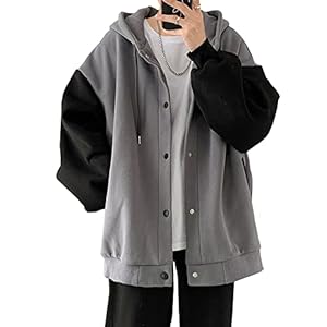 FJLTDCP Hoodie, Men’s, Autumn Clothes, Winter Clothes, Sweatshirt, Stylish, Large Size, Popular, Jacket, Sports, Hooded, Stylish, Casual, Cardigan, Cozy, Spring, Autumn and Winter Clothes