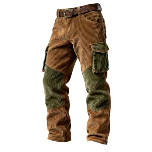 Pantalon de sport baggy homme en coton gris léger pour l'été actif