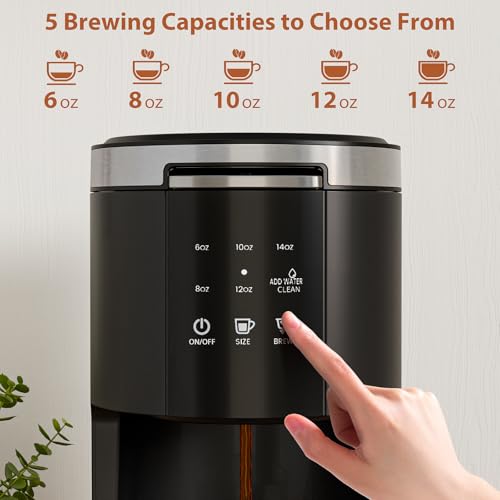Image of WAA Single Serve Coffee Maker for Capsule & Ground Coffee