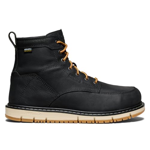Image of KEEN Utility Men's San Jose 6 inch Alloy Toe Waterproof Wedge Work Boots