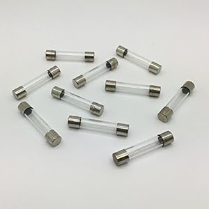 10A Glass Fuse Classic Car Auto 10 Amp 32mm Length Electronic – Pack of 10