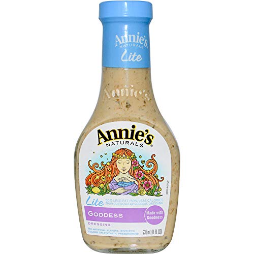 Annies Homegrown Lite Goddess Dressing, 8 Ounce